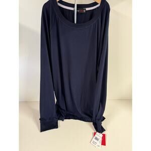Merry Lane XL Men’s Navy Blue Long Sleeve Shirt Cozy Core New with Tags